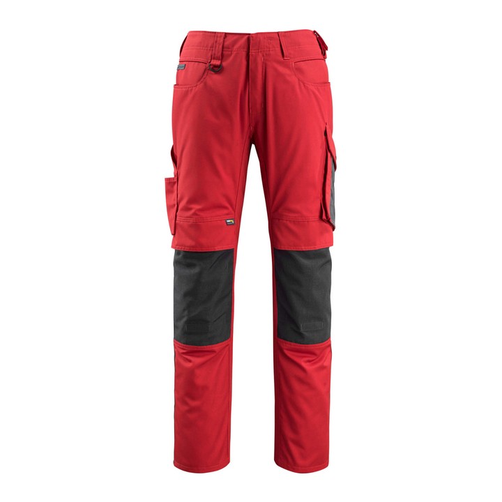 Mascot - Pantalon avec poches genouillères - CORDURA® - poids léger rouge - mascot